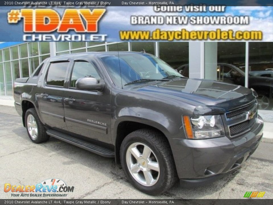2010 Chevrolet Avalanche LT 4x4 Taupe Gray Metallic / Ebony Photo #1