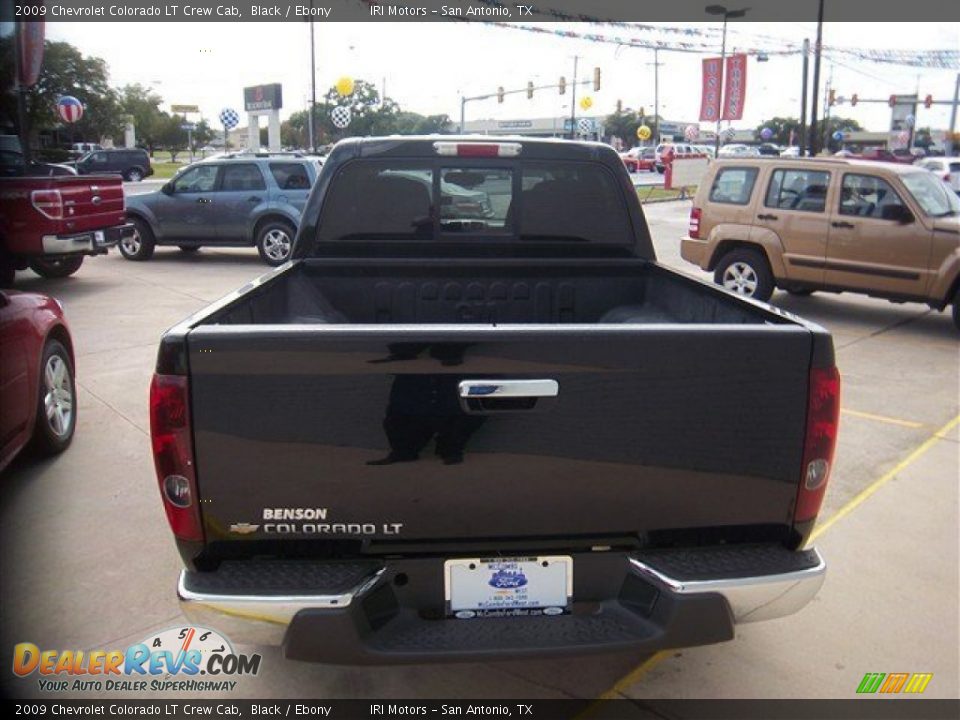 2009 Chevrolet Colorado LT Crew Cab Black / Ebony Photo #7