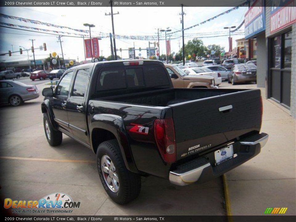 2009 Chevrolet Colorado LT Crew Cab Black / Ebony Photo #9