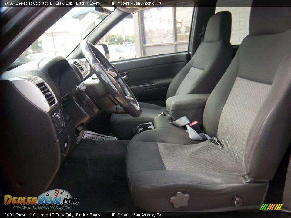 2009 Chevrolet Colorado LT Crew Cab Black / Ebony Photo #13