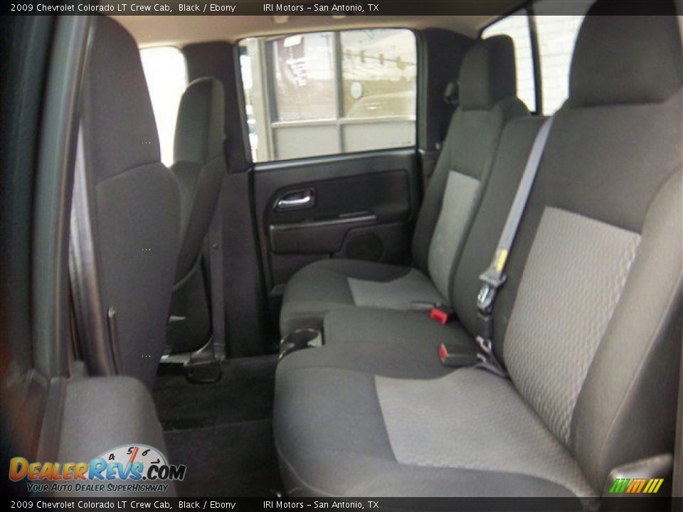 2009 Chevrolet Colorado LT Crew Cab Black / Ebony Photo #15