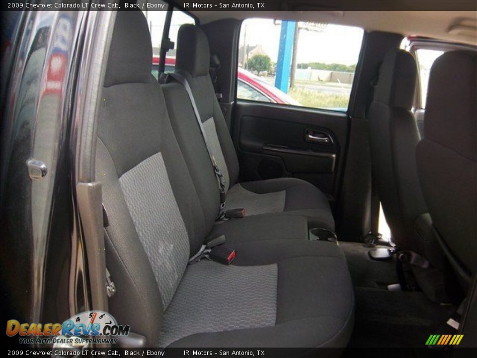 2009 Chevrolet Colorado LT Crew Cab Black / Ebony Photo #17