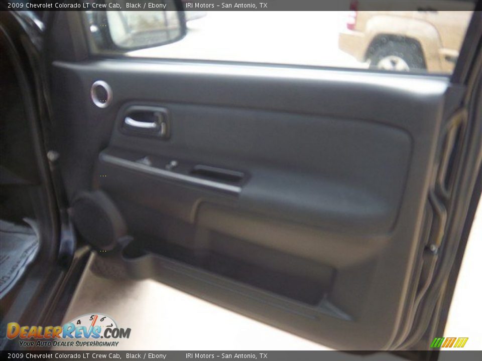 2009 Chevrolet Colorado LT Crew Cab Black / Ebony Photo #18