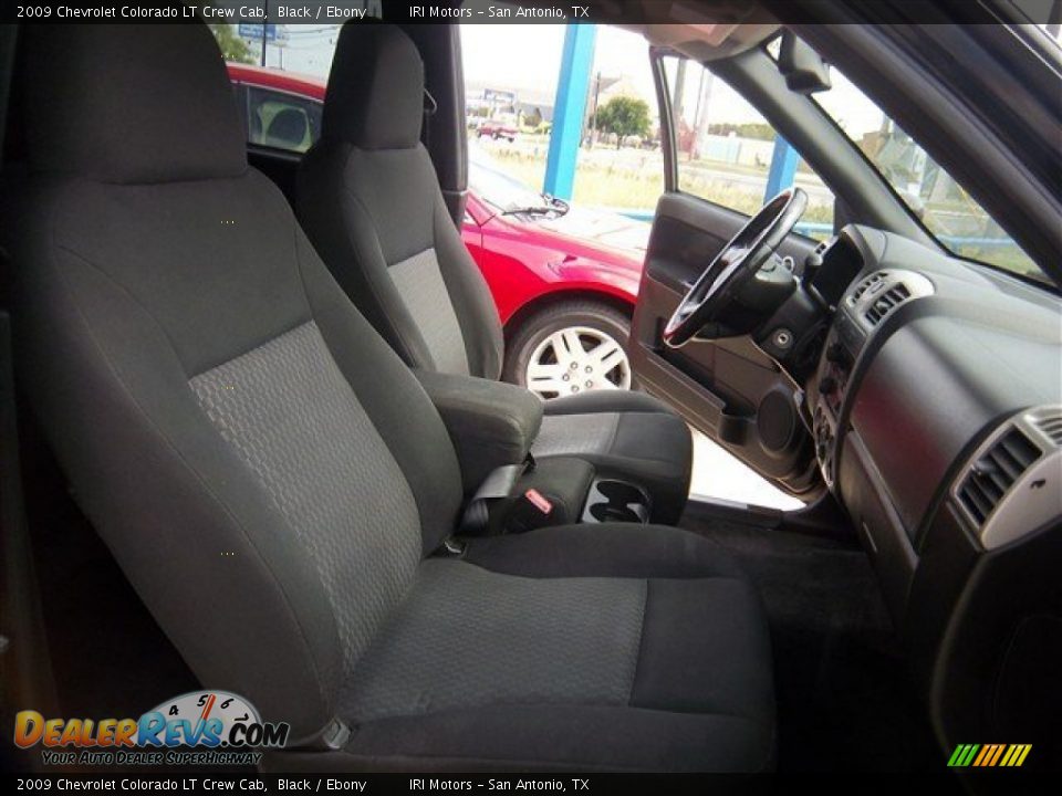 2009 Chevrolet Colorado LT Crew Cab Black / Ebony Photo #19