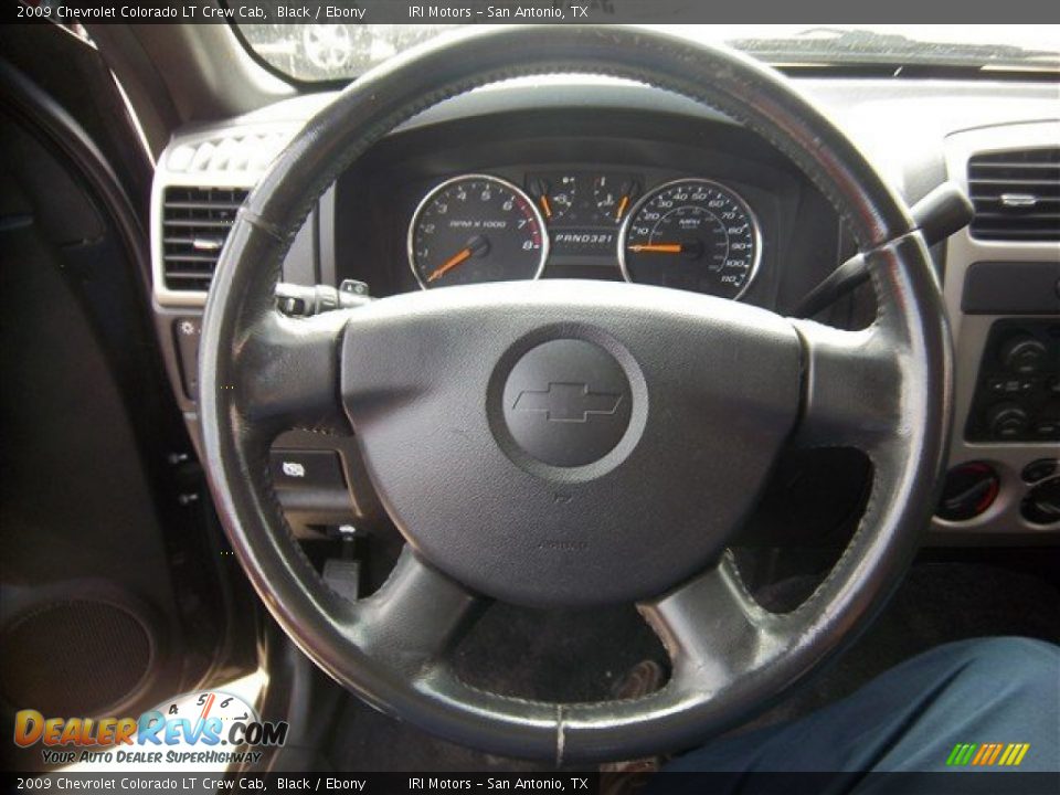 2009 Chevrolet Colorado LT Crew Cab Black / Ebony Photo #20