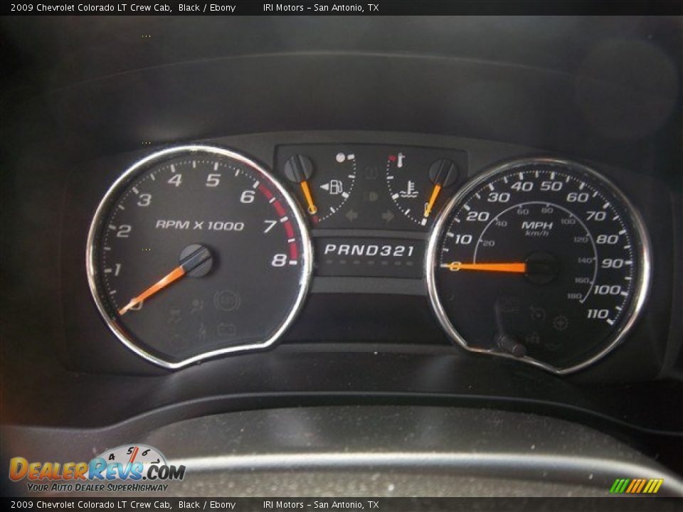 2009 Chevrolet Colorado LT Crew Cab Black / Ebony Photo #21
