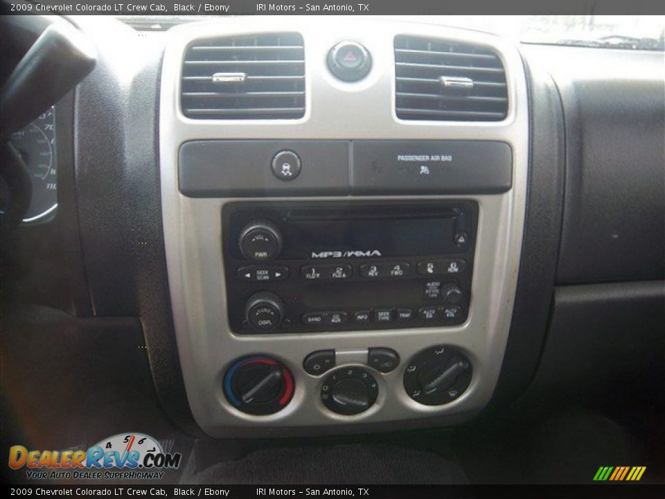 2009 Chevrolet Colorado LT Crew Cab Black / Ebony Photo #23