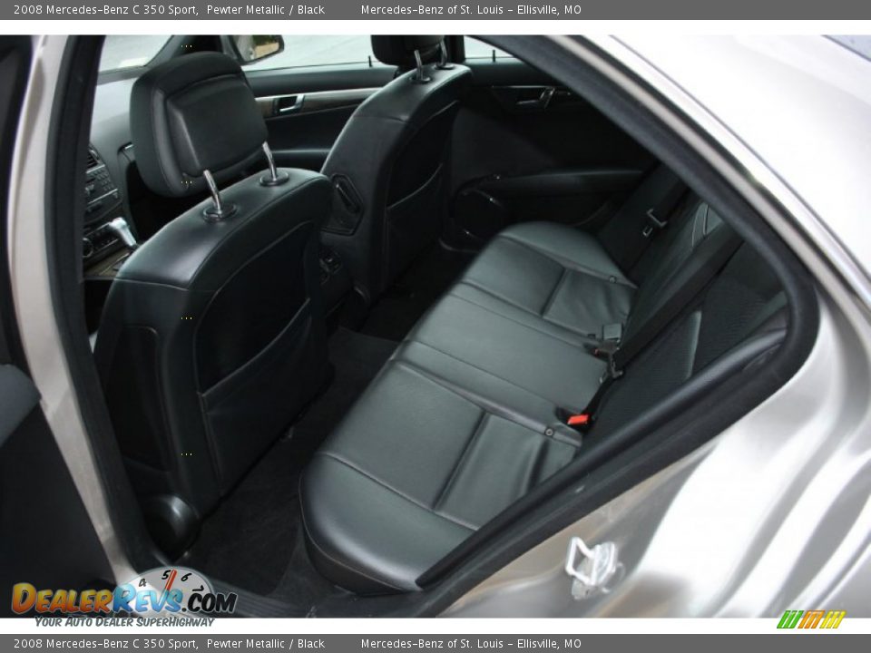 2008 Mercedes-Benz C 350 Sport Pewter Metallic / Black Photo #10