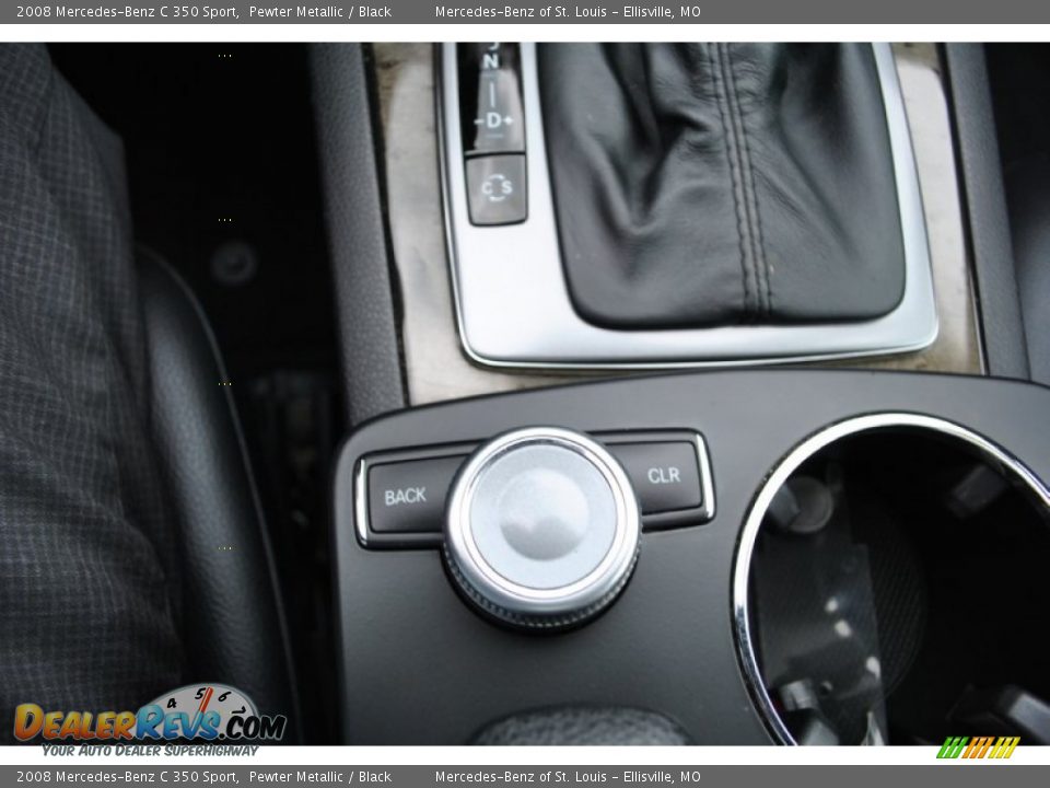 2008 Mercedes-Benz C 350 Sport Pewter Metallic / Black Photo #18