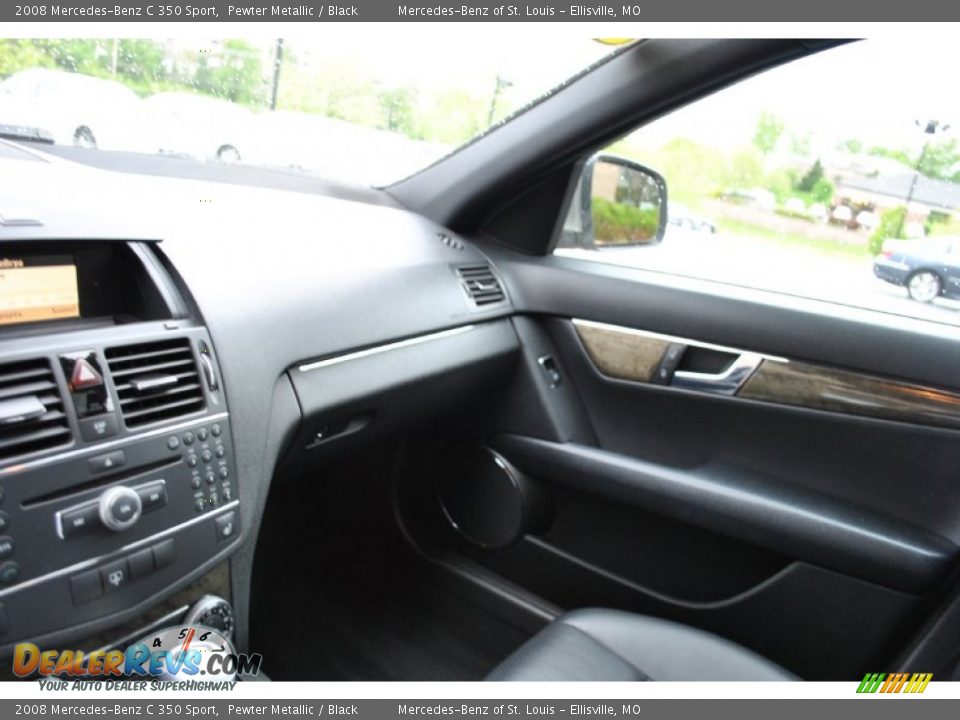 2008 Mercedes-Benz C 350 Sport Pewter Metallic / Black Photo #19