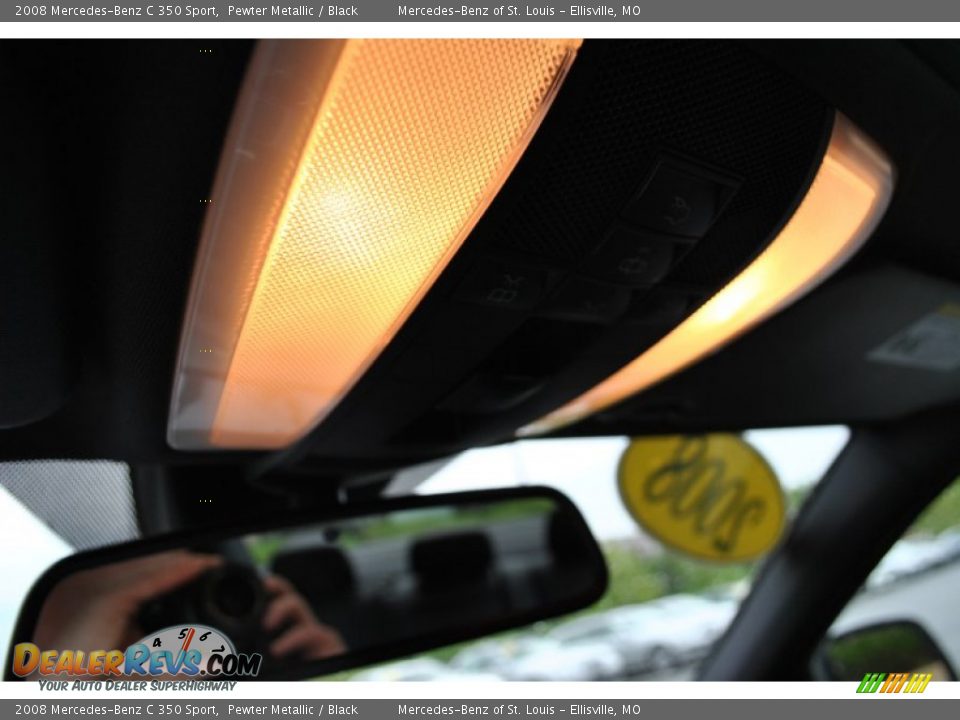 2008 Mercedes-Benz C 350 Sport Pewter Metallic / Black Photo #20