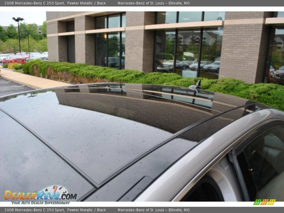 2008 Mercedes-Benz C 350 Sport Pewter Metallic / Black Photo #22