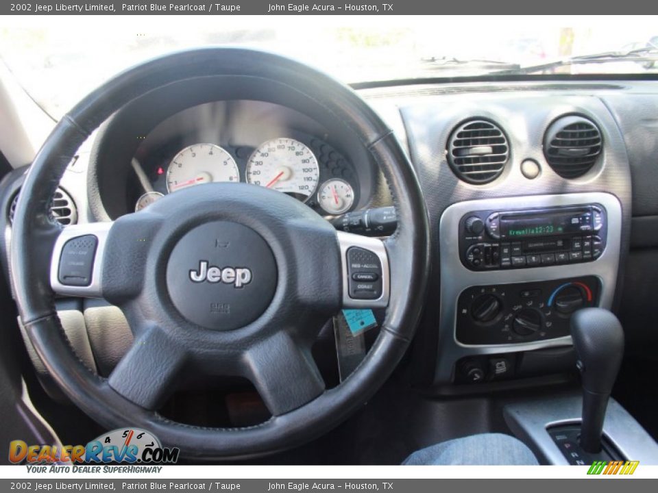 2002 Jeep Liberty Limited Steering Wheel Photo #17