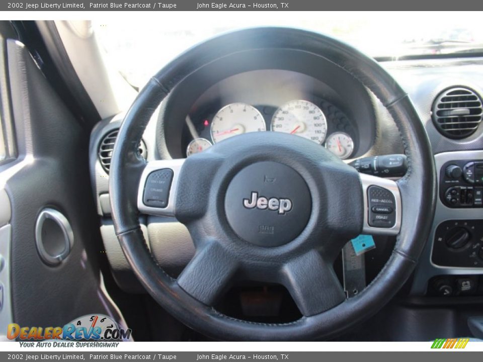 2002 Jeep Liberty Limited Steering Wheel Photo #18
