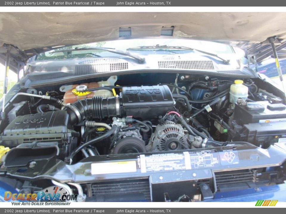 2002 Jeep Liberty Limited 3.7 Liter SOHC 12-Valve Powertech V6 Engine Photo #30