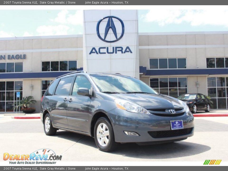 2007 Toyota Sienna XLE Slate Gray Metallic / Stone Photo #1