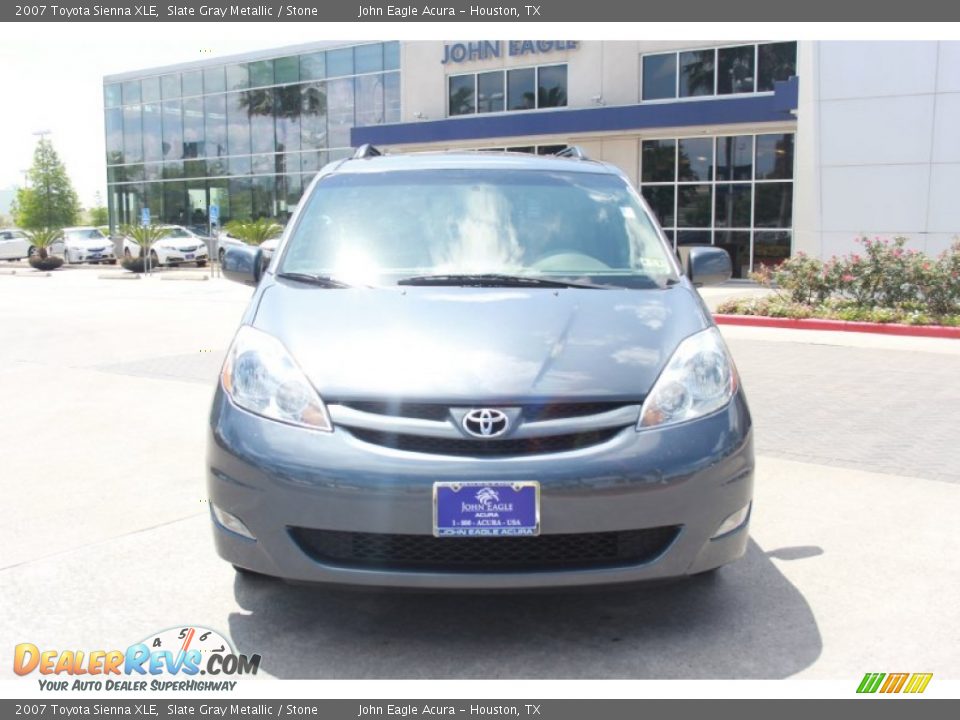 2007 Toyota Sienna XLE Slate Gray Metallic / Stone Photo #3