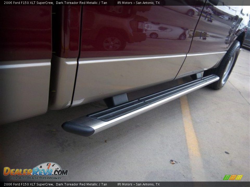 2006 Ford F150 XLT SuperCrew Dark Toreador Red Metallic / Tan Photo #5