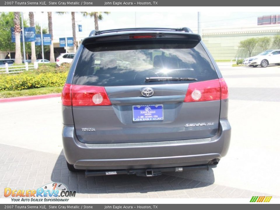 2007 Toyota Sienna XLE Slate Gray Metallic / Stone Photo #4