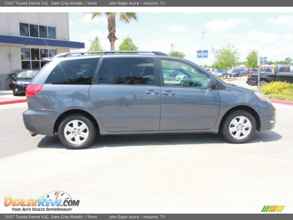 2007 Toyota Sienna XLE Slate Gray Metallic / Stone Photo #6