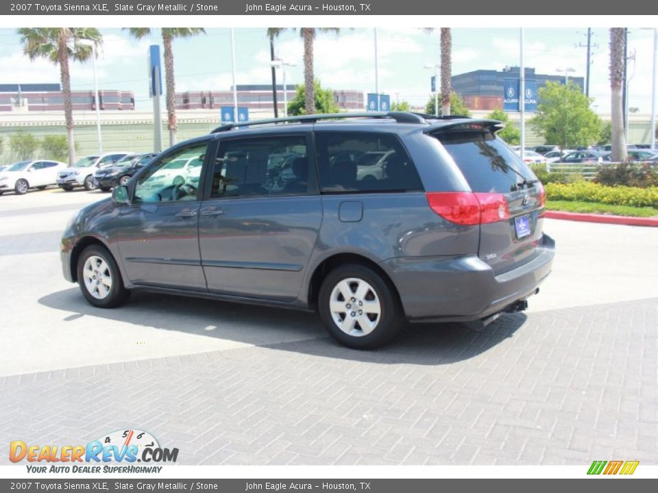 2007 Toyota Sienna XLE Slate Gray Metallic / Stone Photo #7