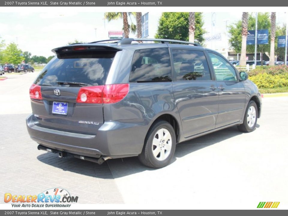 2007 Toyota Sienna XLE Slate Gray Metallic / Stone Photo #8