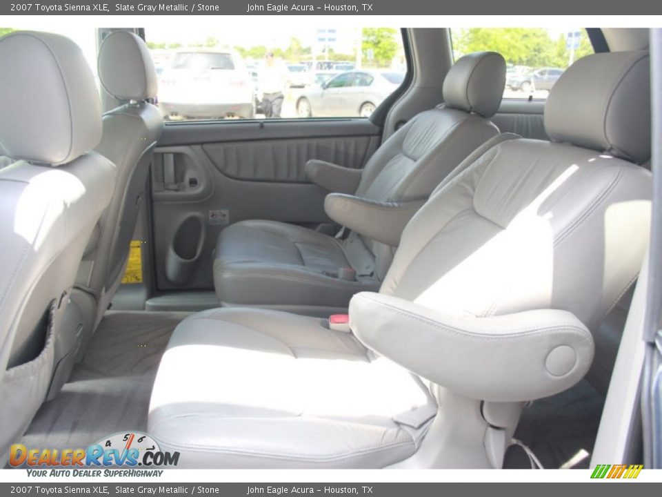 2007 Toyota Sienna XLE Slate Gray Metallic / Stone Photo #11