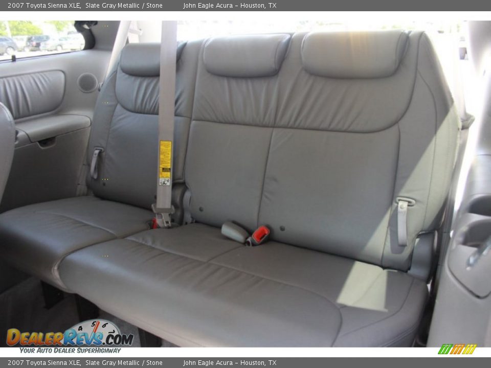 2007 Toyota Sienna XLE Slate Gray Metallic / Stone Photo #12