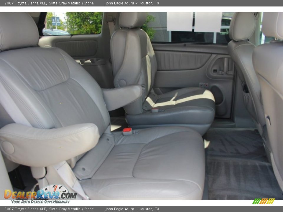 2007 Toyota Sienna XLE Slate Gray Metallic / Stone Photo #13