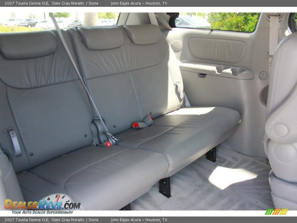 2007 Toyota Sienna XLE Slate Gray Metallic / Stone Photo #14