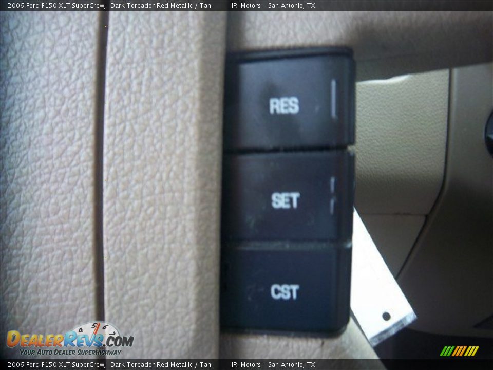 2006 Ford F150 XLT SuperCrew Dark Toreador Red Metallic / Tan Photo #22