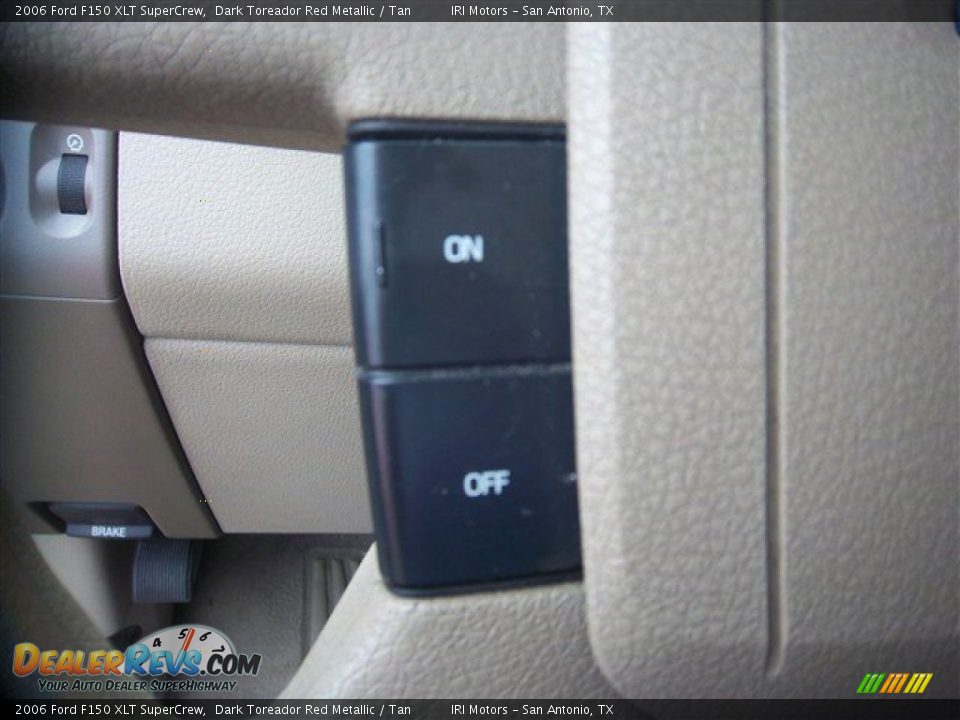 2006 Ford F150 XLT SuperCrew Dark Toreador Red Metallic / Tan Photo #23