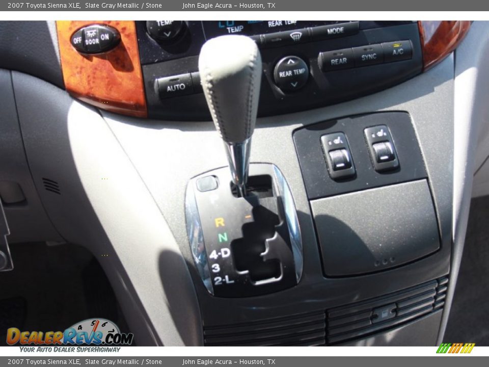 2007 Toyota Sienna XLE Slate Gray Metallic / Stone Photo #23