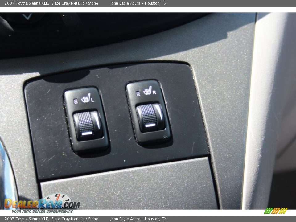 2007 Toyota Sienna XLE Slate Gray Metallic / Stone Photo #24
