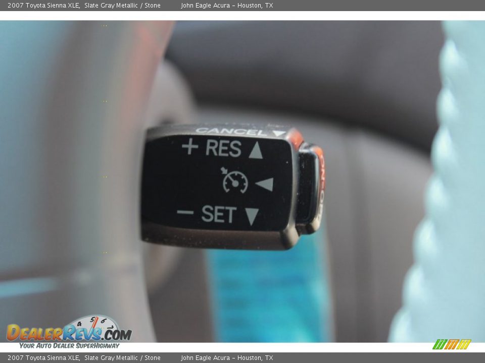 2007 Toyota Sienna XLE Slate Gray Metallic / Stone Photo #25