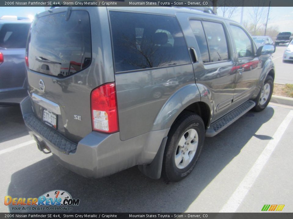 2006 Nissan Pathfinder SE 4x4 Storm Grey Metallic / Graphite Photo #1