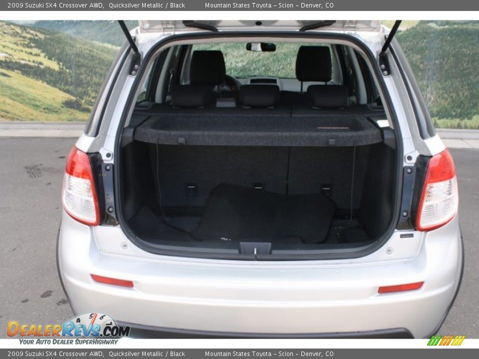 2009 Suzuki SX4 Crossover AWD Quicksilver Metallic / Black Photo #22