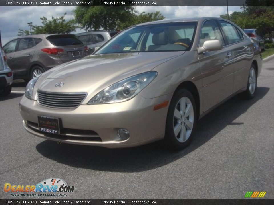 2005 Lexus ES 330 Sonora Gold Pearl / Cashmere Photo #1