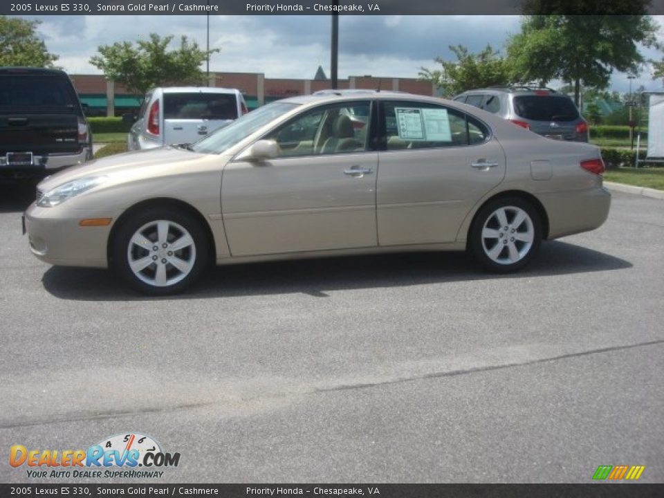 2005 Lexus ES 330 Sonora Gold Pearl / Cashmere Photo #3