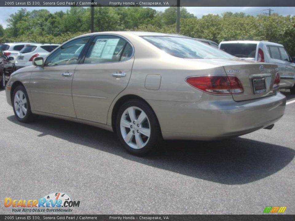 2005 Lexus ES 330 Sonora Gold Pearl / Cashmere Photo #4