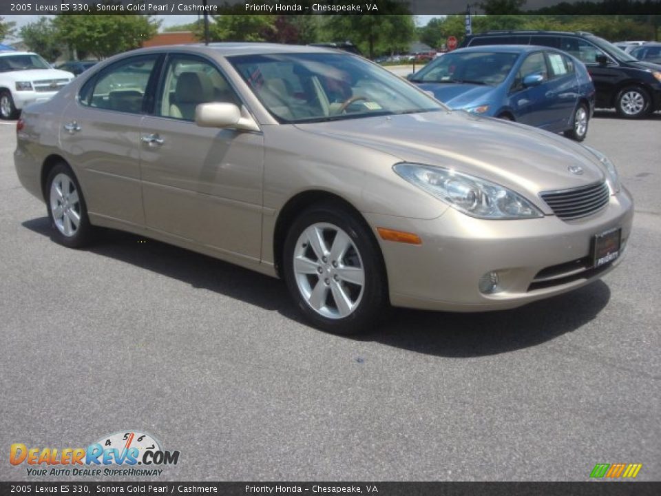 2005 Lexus ES 330 Sonora Gold Pearl / Cashmere Photo #7