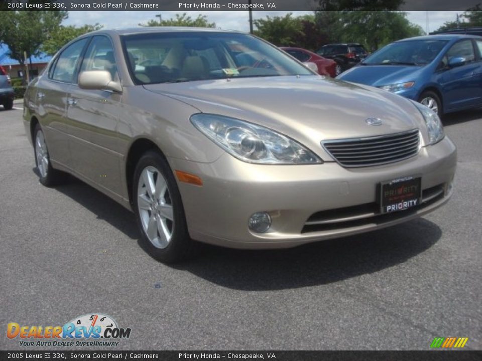2005 Lexus ES 330 Sonora Gold Pearl / Cashmere Photo #8