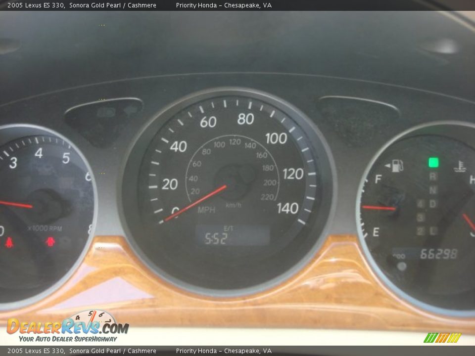 2005 Lexus ES 330 Sonora Gold Pearl / Cashmere Photo #20