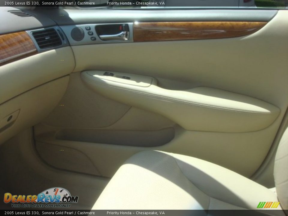 2005 Lexus ES 330 Sonora Gold Pearl / Cashmere Photo #23