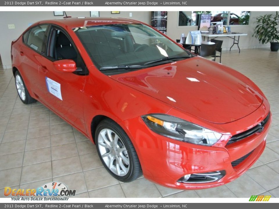 2013 Dodge Dart SXT Redline 2-Coat Pearl / Black Photo #2