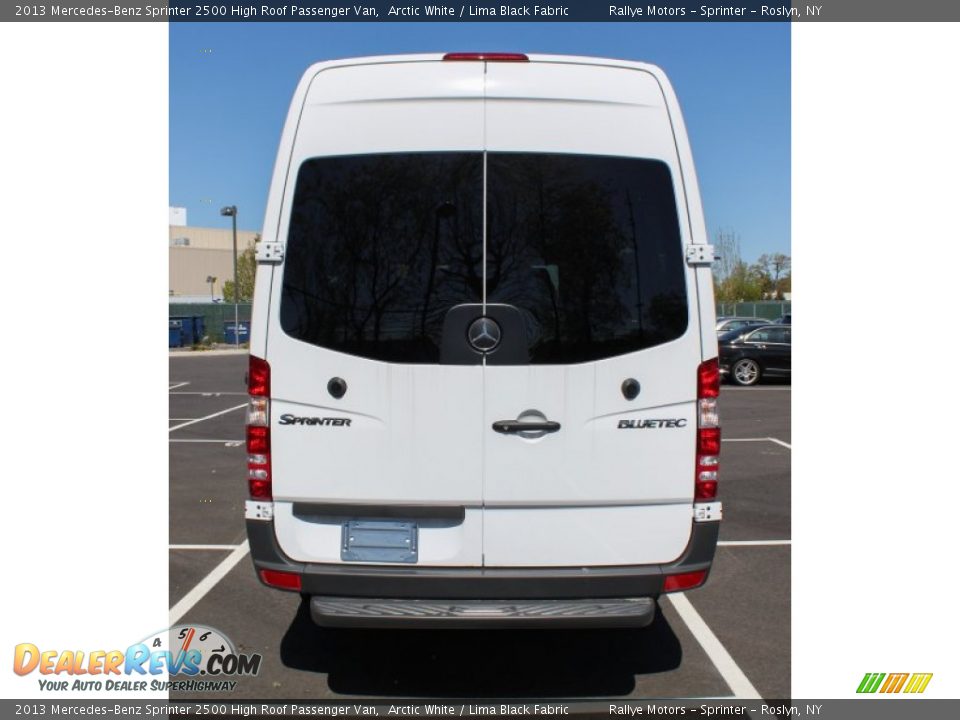 2013 Mercedes-Benz Sprinter 2500 High Roof Passenger Van Arctic White / Lima Black Fabric Photo #5