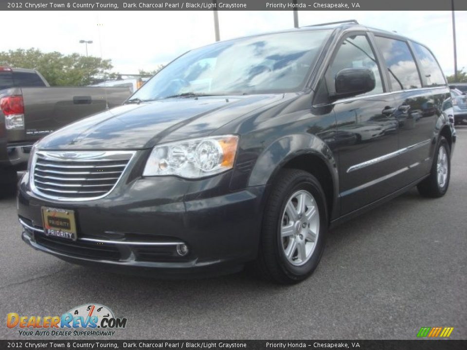 2012 Chrysler Town & Country Touring Dark Charcoal Pearl / Black/Light Graystone Photo #1