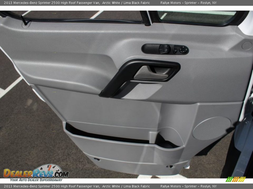 2013 Mercedes-Benz Sprinter 2500 High Roof Passenger Van Arctic White / Lima Black Fabric Photo #11