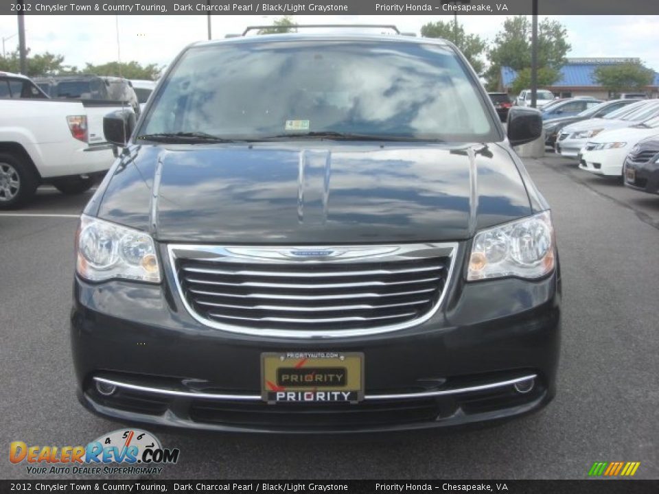 2012 Chrysler Town & Country Touring Dark Charcoal Pearl / Black/Light Graystone Photo #7