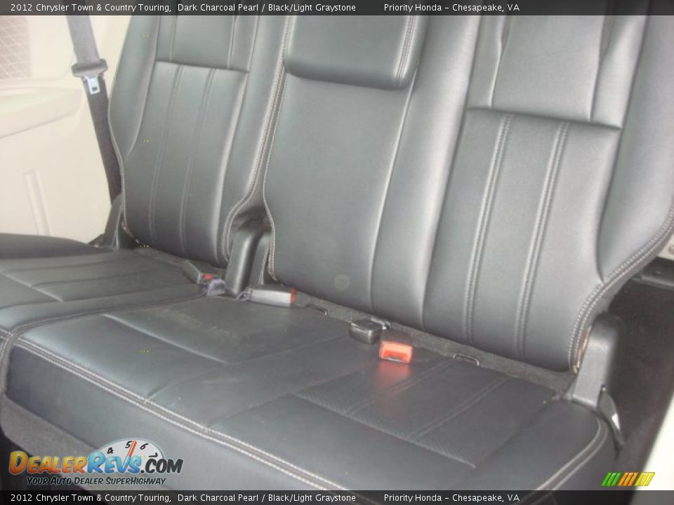 2012 Chrysler Town & Country Touring Dark Charcoal Pearl / Black/Light Graystone Photo #10